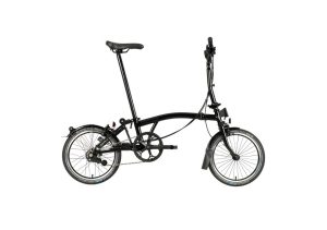 Bicicletta Brompton C Line Explore Mid, Black - DEMO 2025
